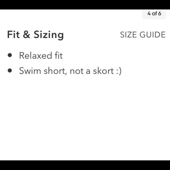 NWT Athleta Makani Swim Short. Dress Blue Medium - Picture 3 of 6